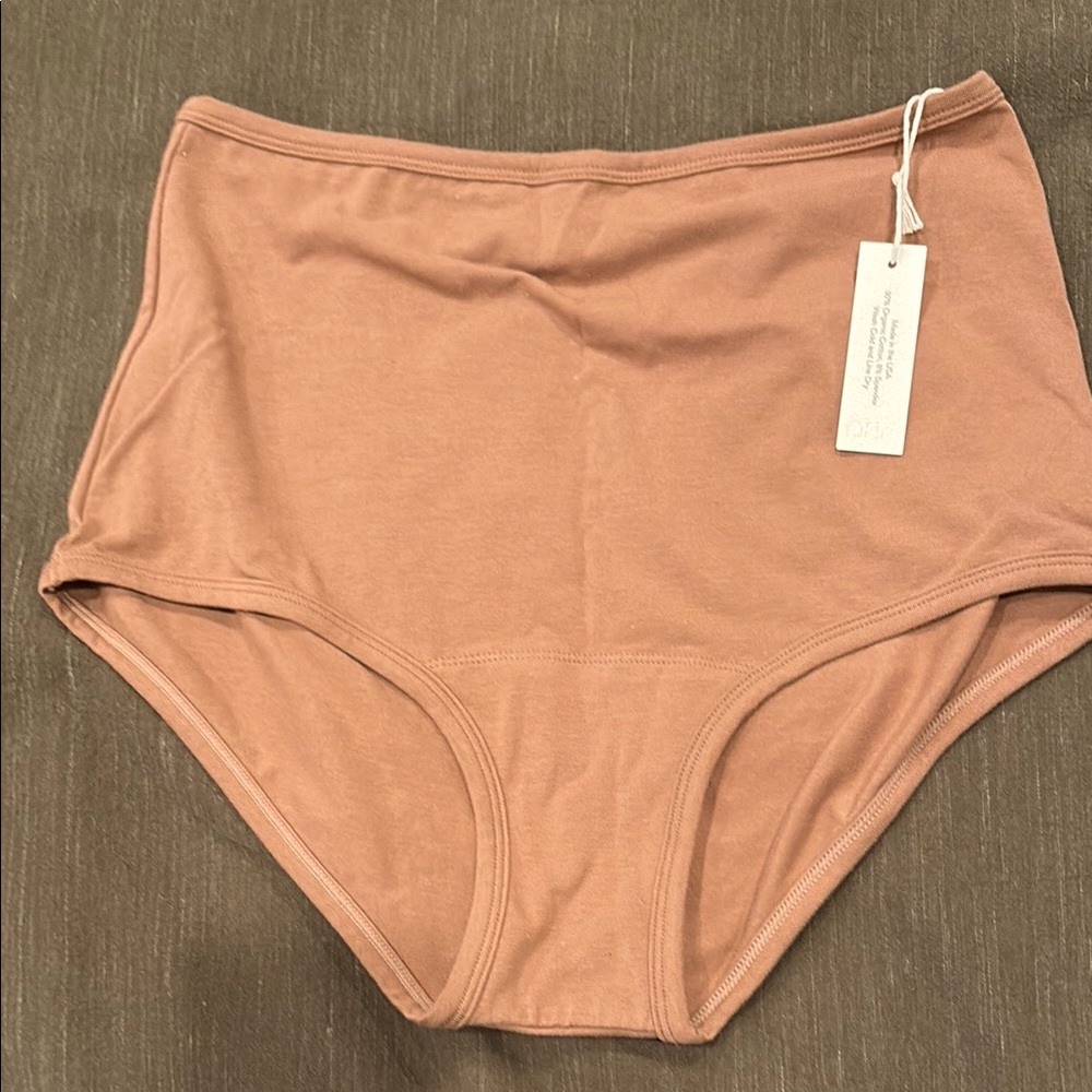 ARQ High-Waisted Tan Briefs